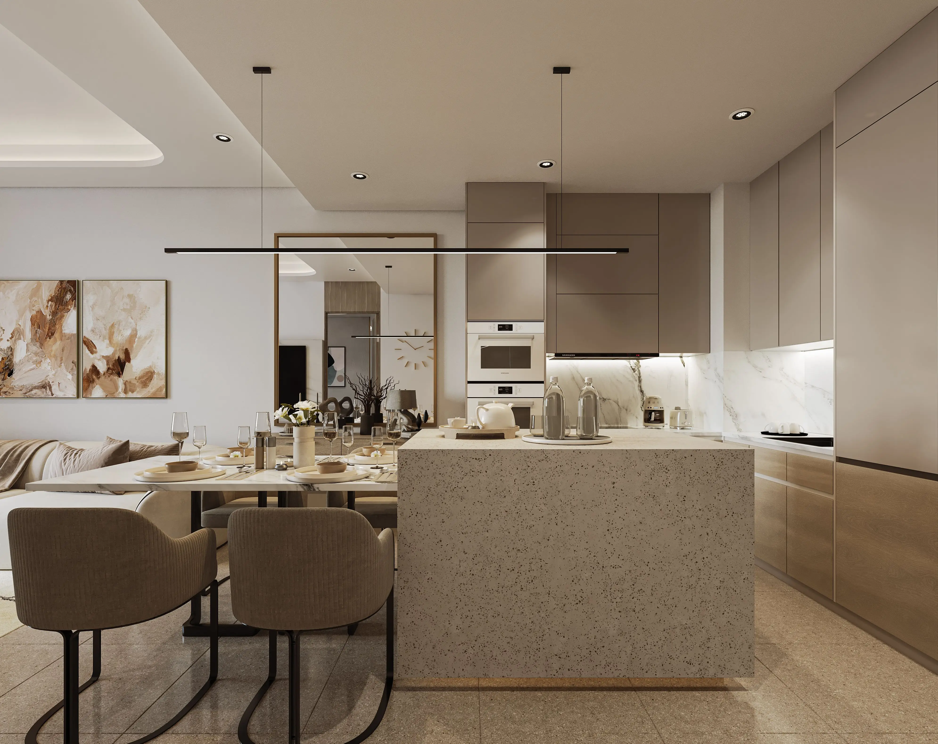 LAVINIA PROPERTIES "27 East End Garden Residences" in Warsan 4