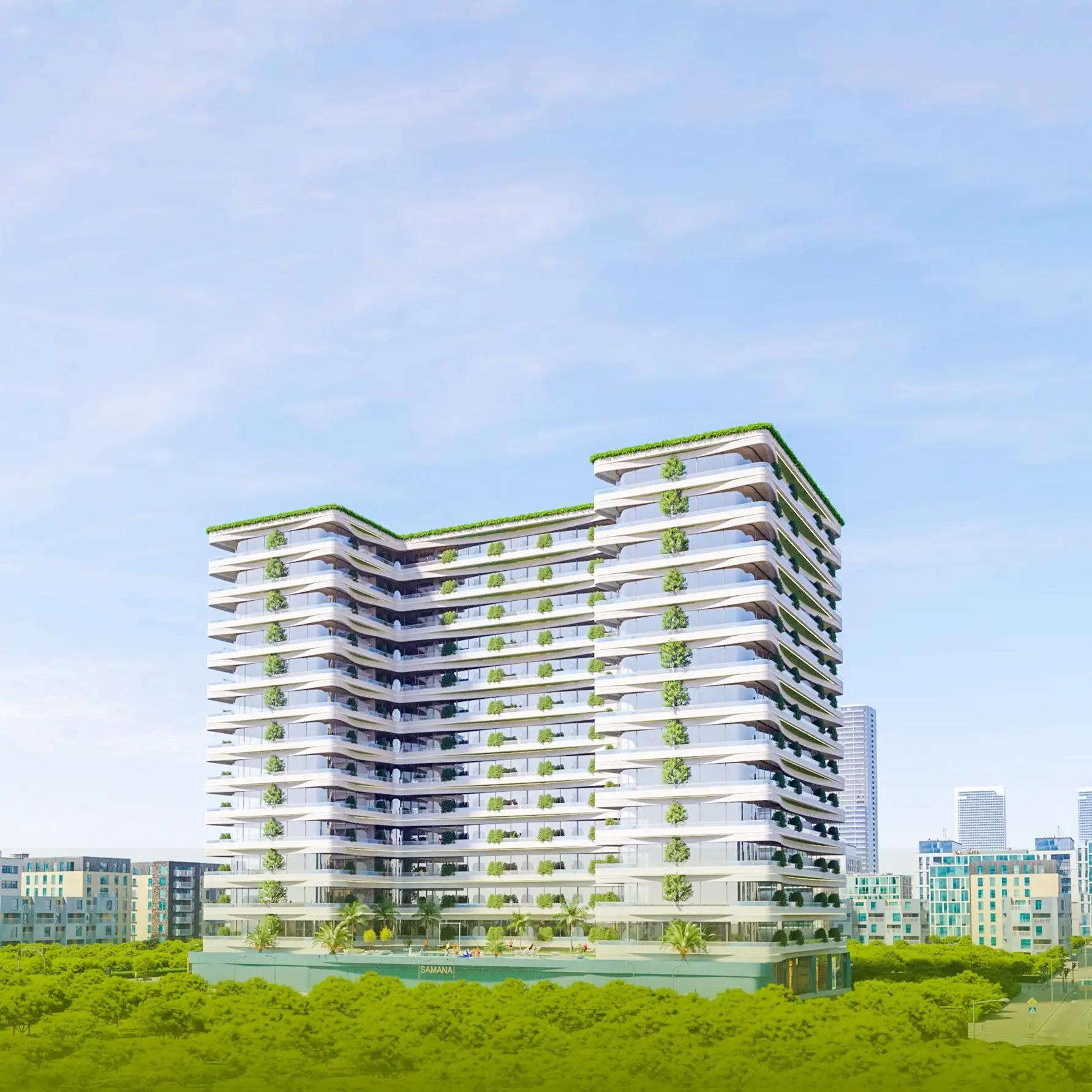 SAMANA "IVY Gardens" in Dubailand Residence Complex