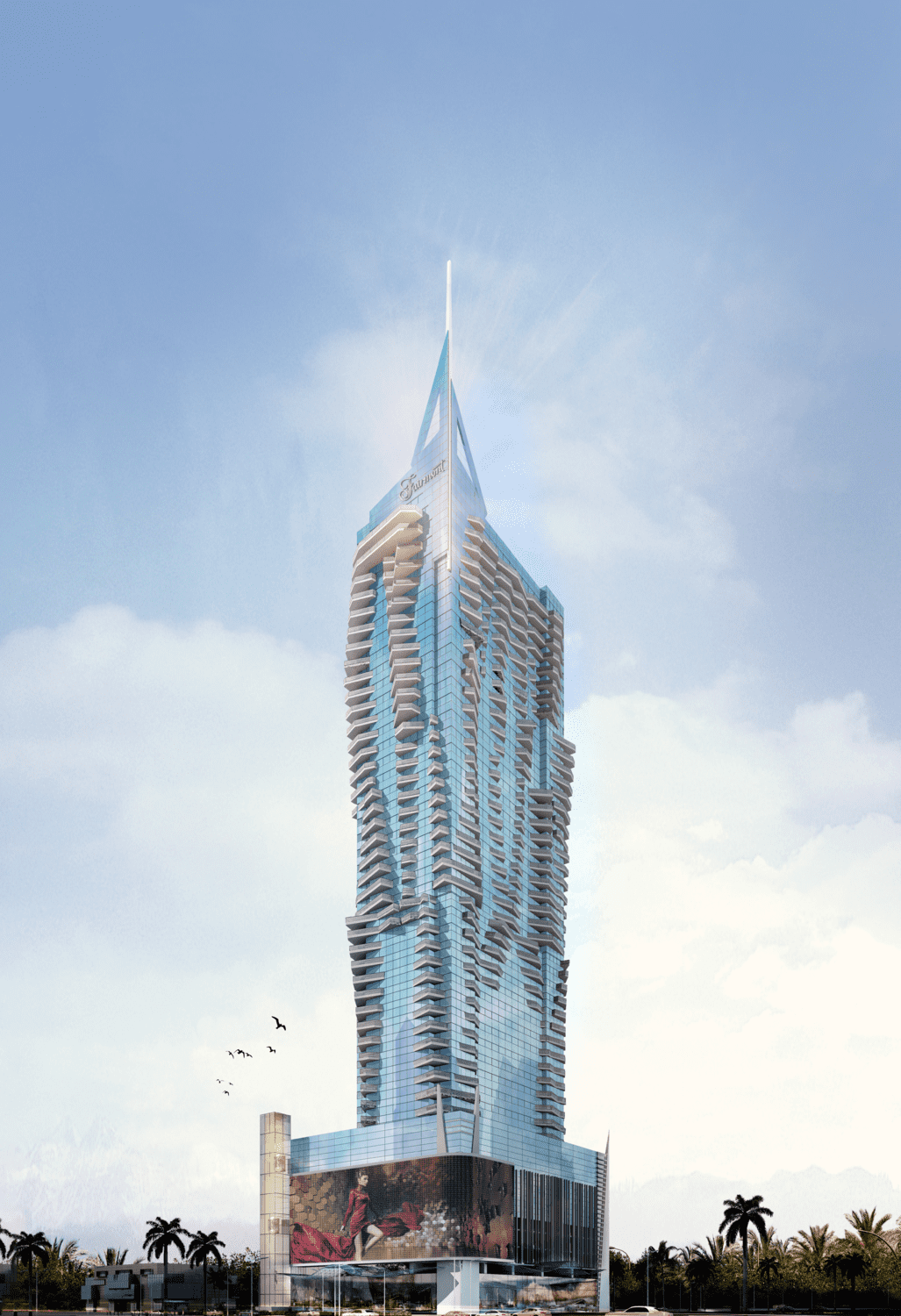 Fairmont Residences Dubai Skyline 3